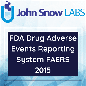 FDA Adverse Events Reporting System Drug Indication 2015