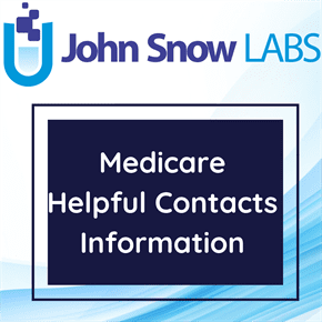Medicare Helpful Contacts Information Data Package